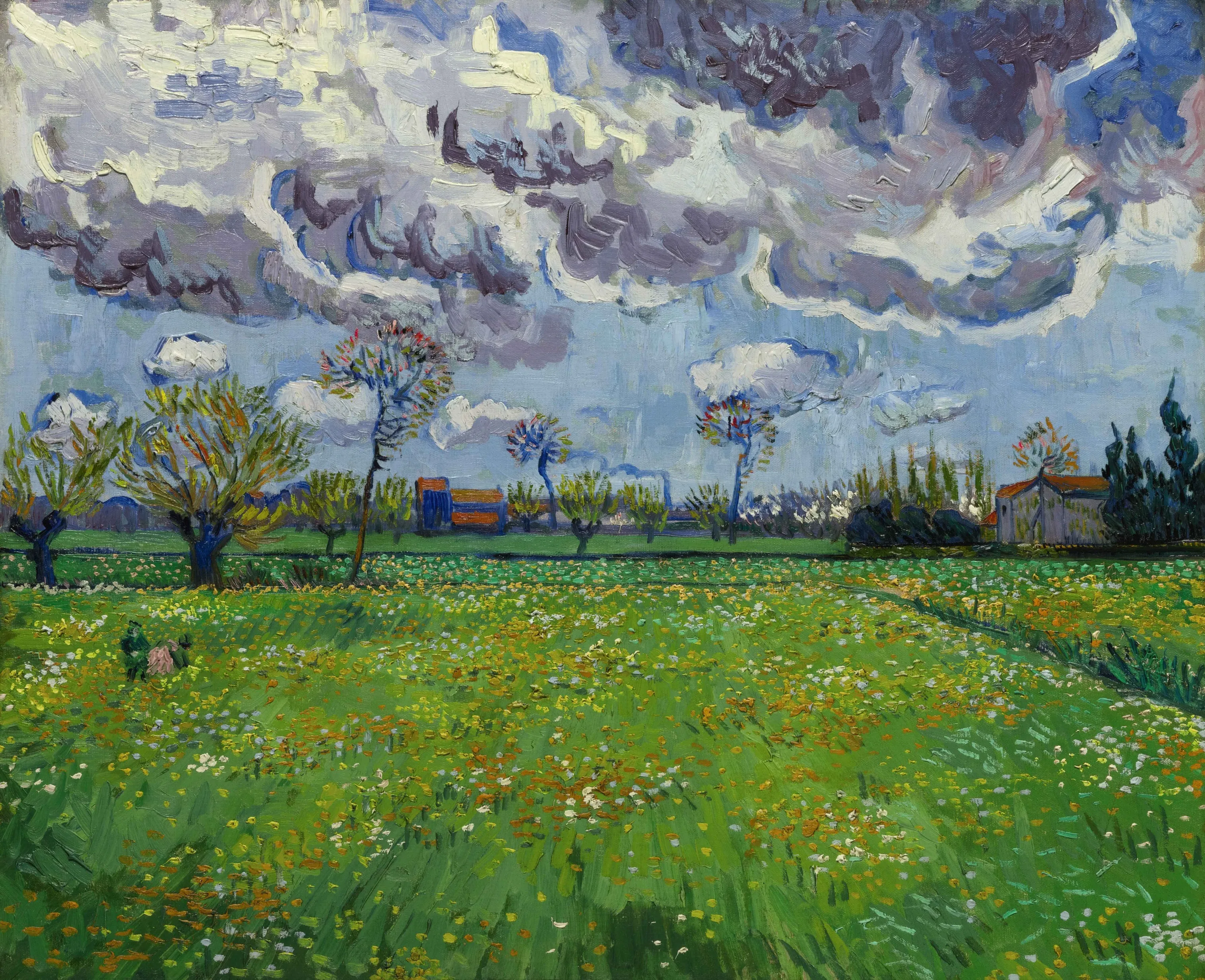 Van Gogh's Field of Wild Flowers Fetches $54 Million at Auction