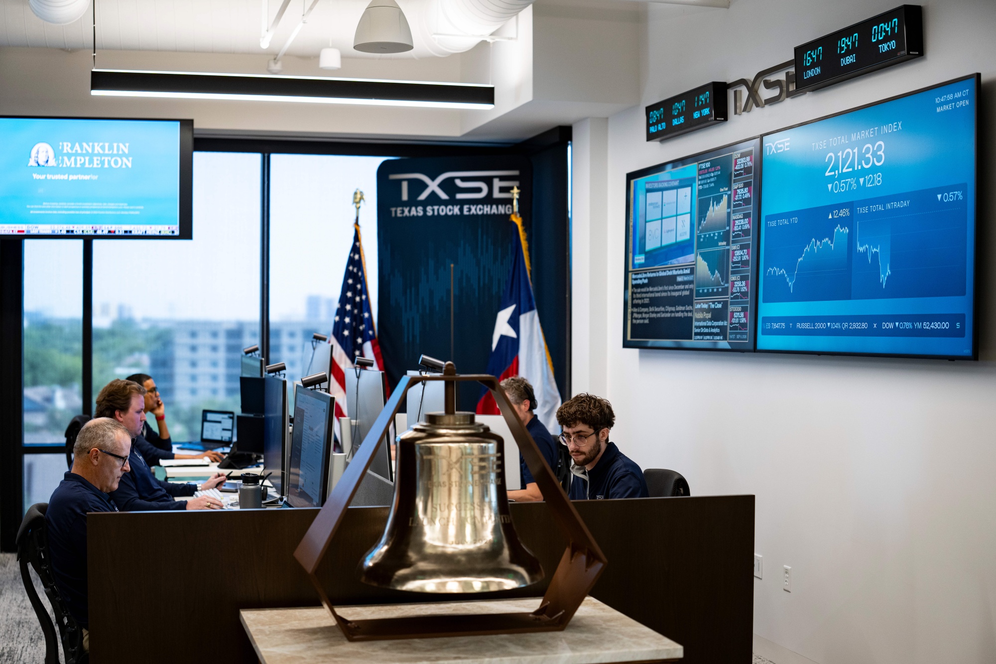 Image associated with story "Texas Stock Exchange Raises $155 Million After First Listings"