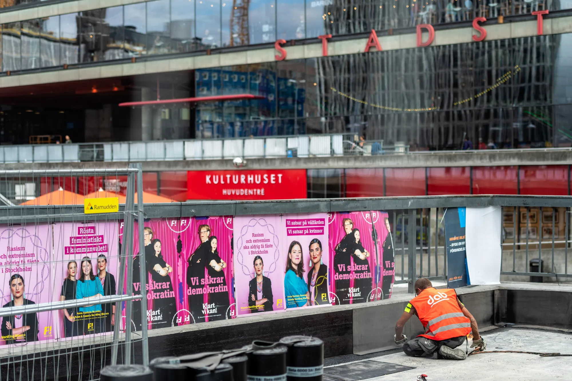 The posters may not be going down for long.