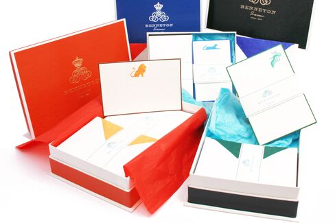 Stationery from Benetton