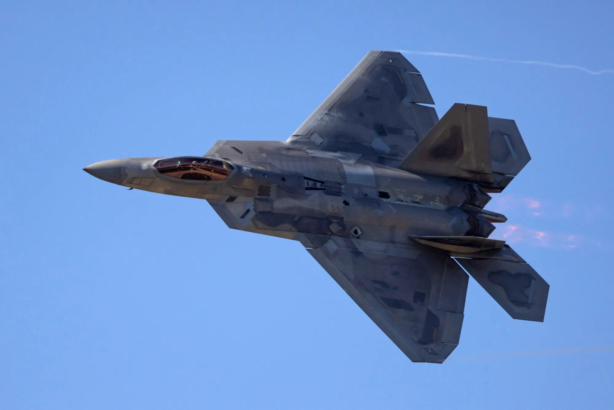 Defense contractors face volatility under a second Trump administration.&nbsp;A US Air Force F-22 Raptor fighter jet, manufactured by Lockheed Martin Corp., performs maneuvers at the&nbsp;Seoul International Aerospace &amp; Defense Exhibition (ADEX) in&nbsp;2023.