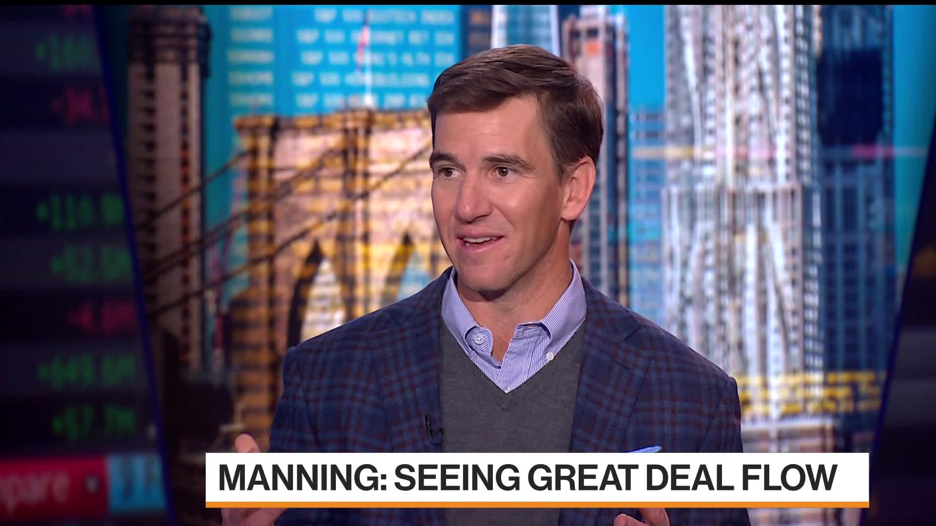 Watch Eli Manning Says There's Great Deal Flow in Private Equity ...