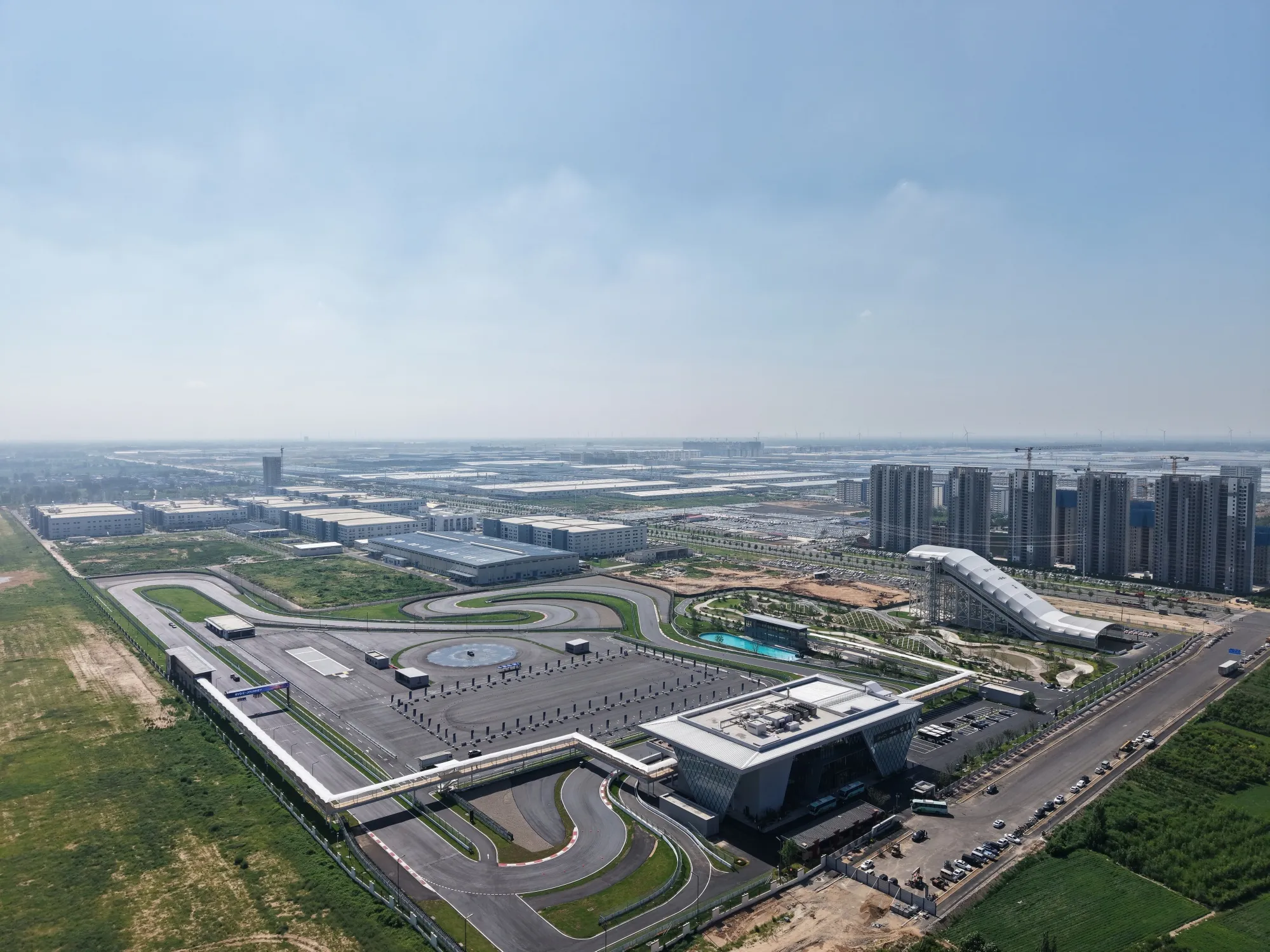 BYD's all-terrain circuit in Zhengzhou.