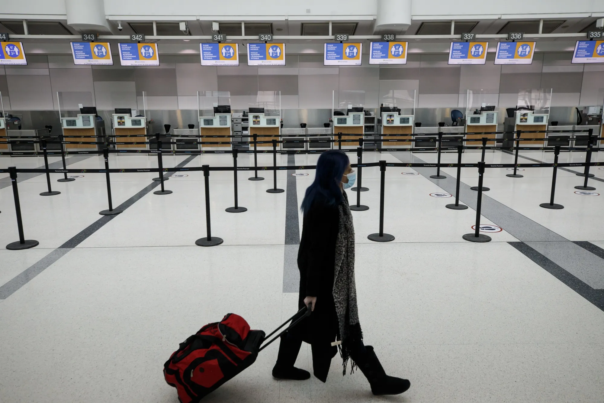 There’s no timeline yet for Canada to lift Covid-19 restrictions on international travel.