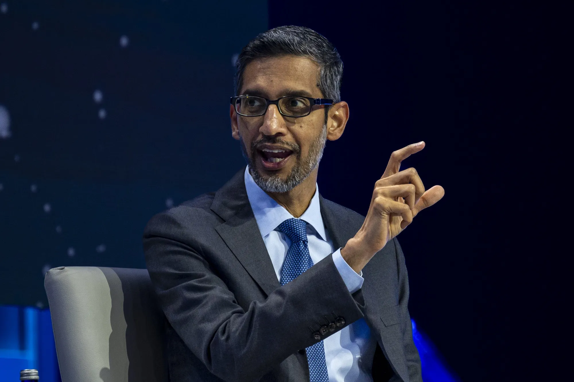 Sundar Pichai, chief executive officer of Alphabet Inc.