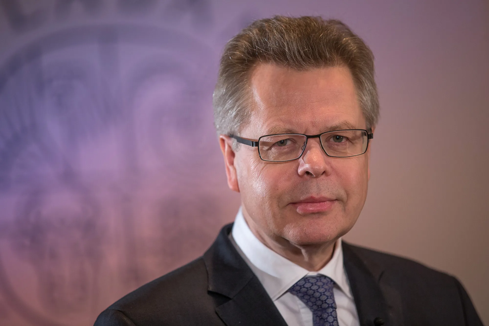 Mar Gudmundsson, governor of Iceland's central bank.
