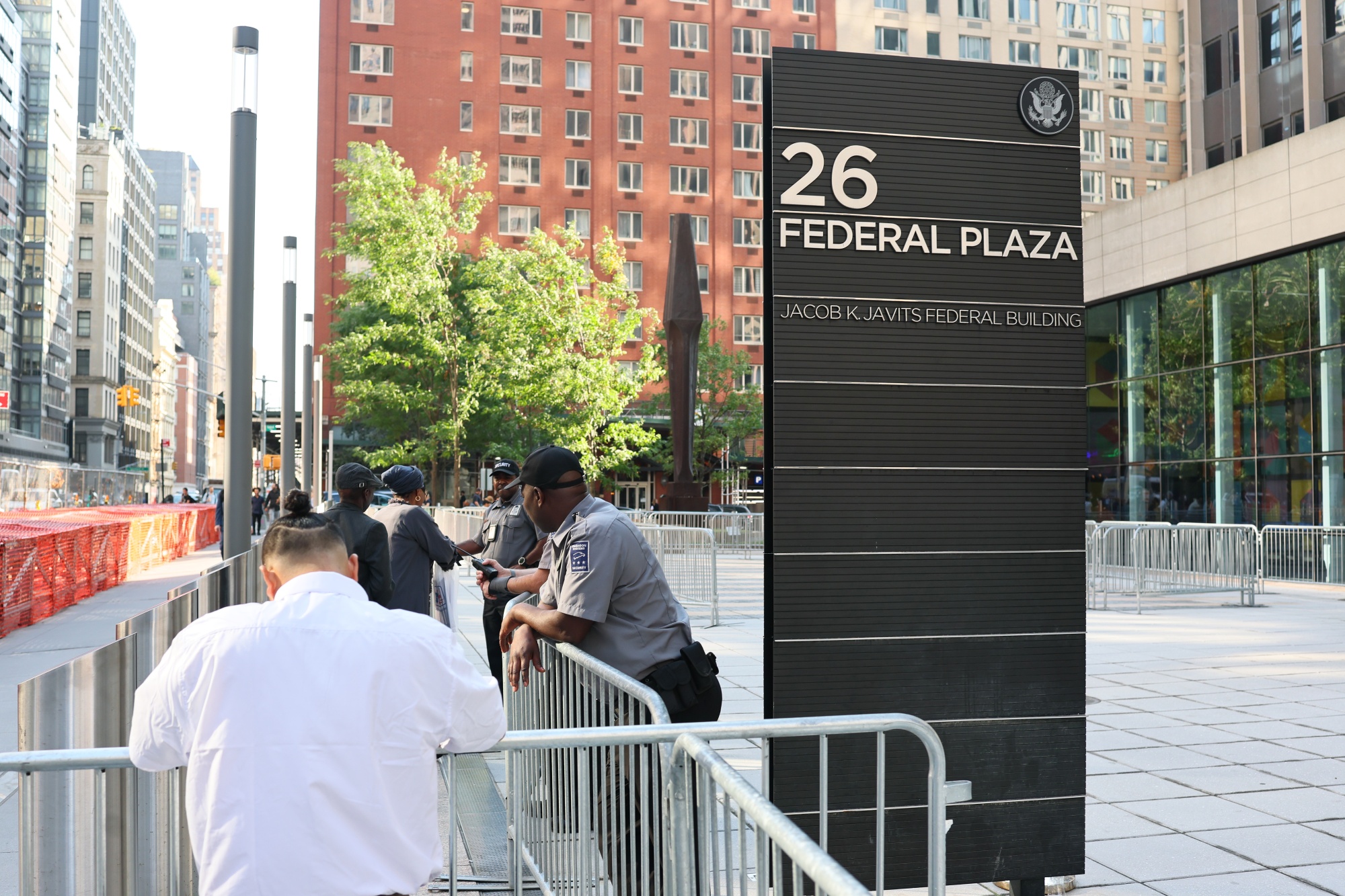 Man Arrested After Setting Fire Near Federal Manhattan Building