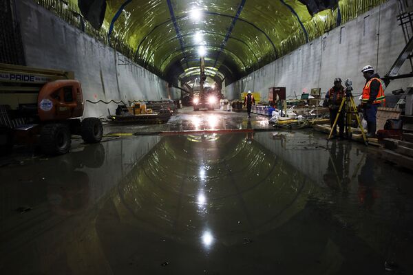 Construction Continues On New York's 2nd Avenue Subway