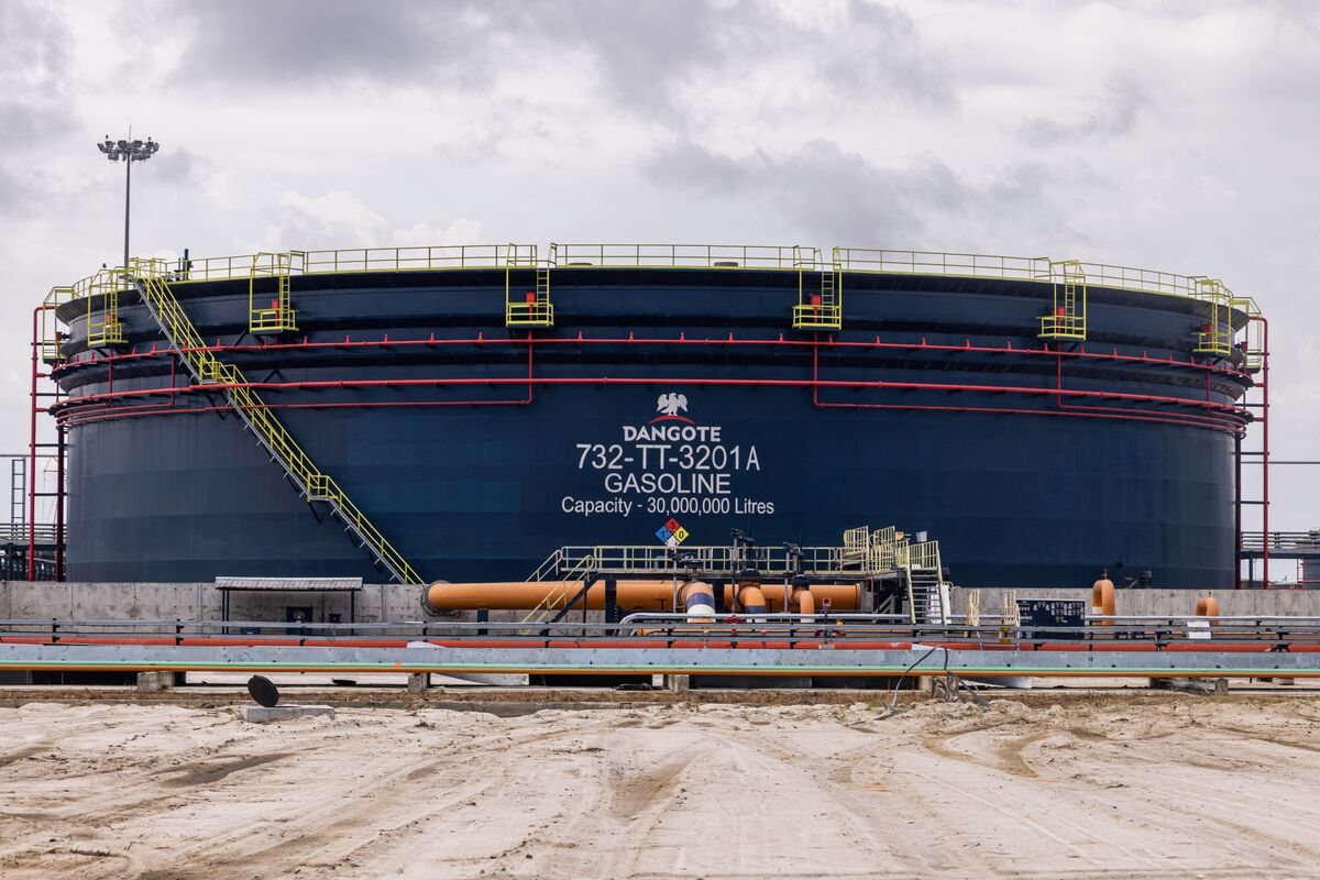 Dangote refinery in Nigeria