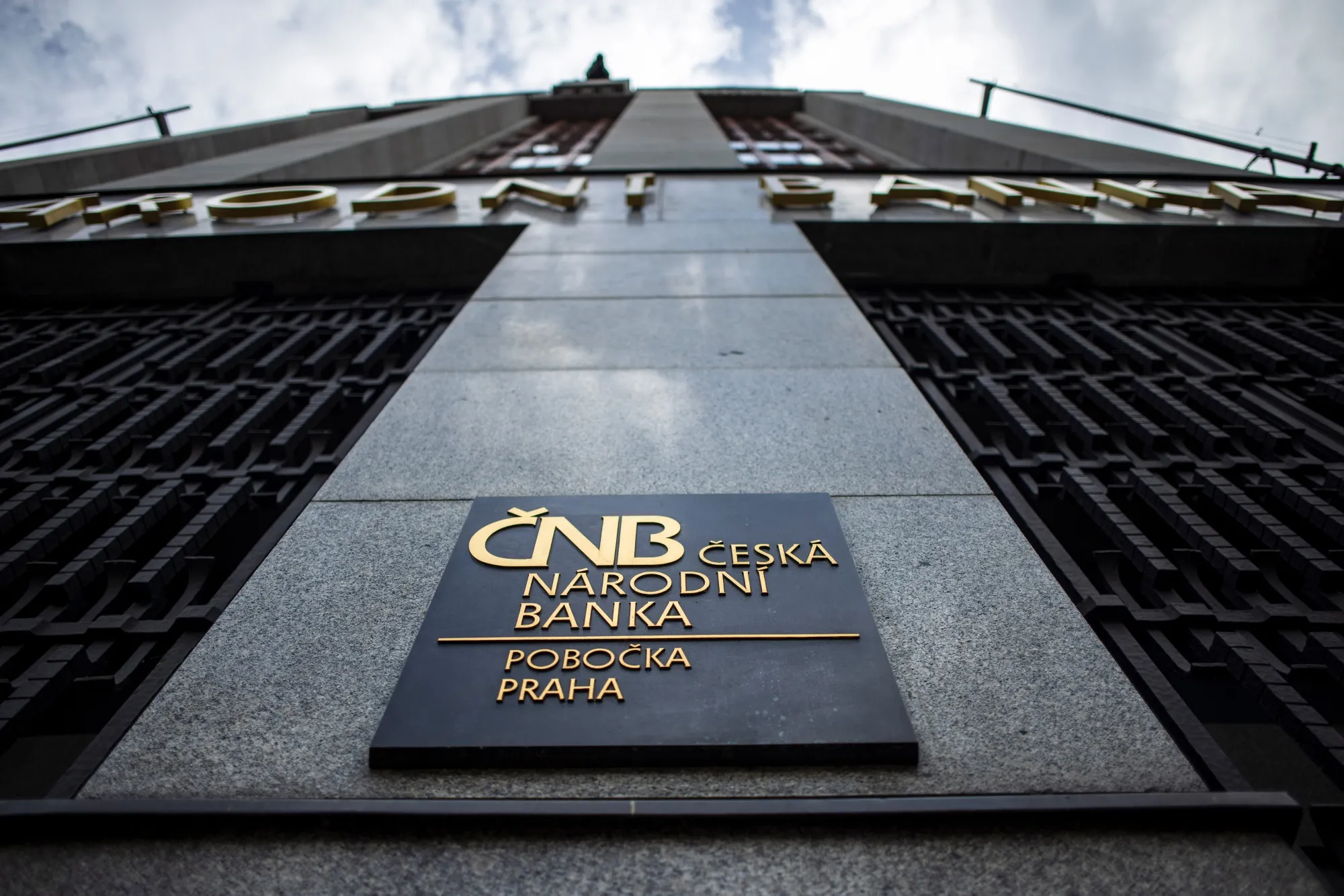 The Czech central bank in Prague.