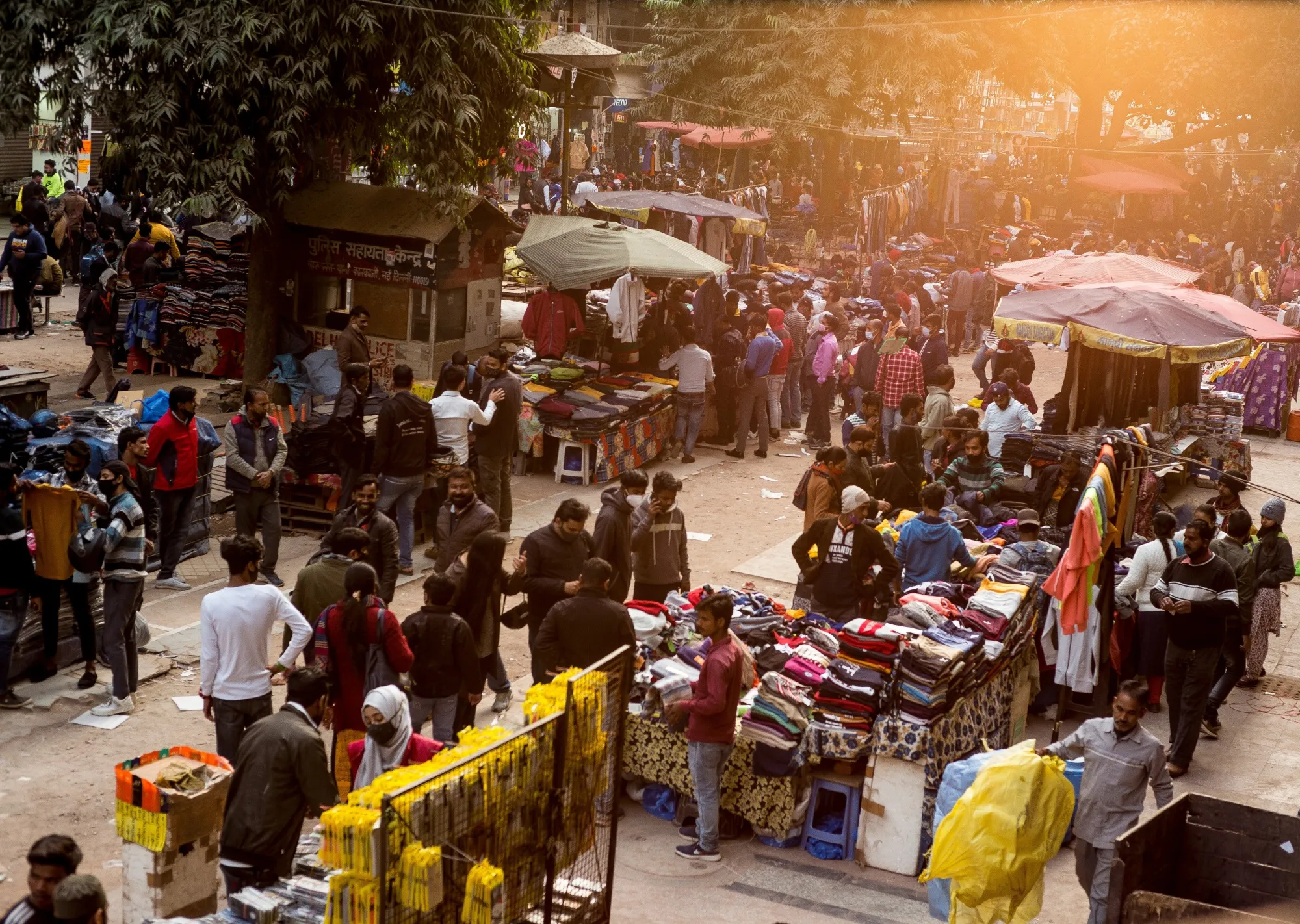 Nehru Place I.T Market as Inflation Likely to Rise 
