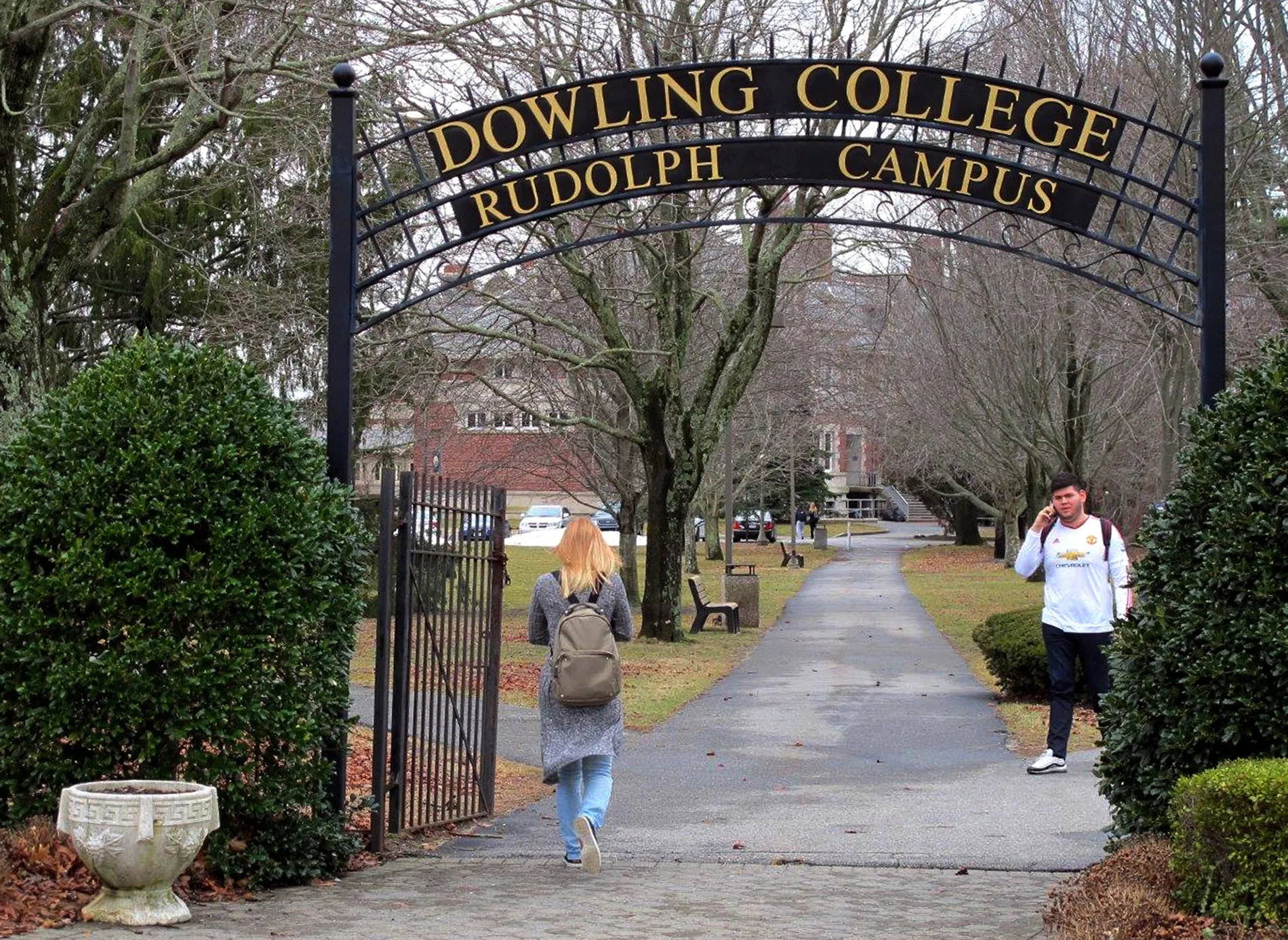 Dowling College in Oakdale, New York, in Feb. 2016.
