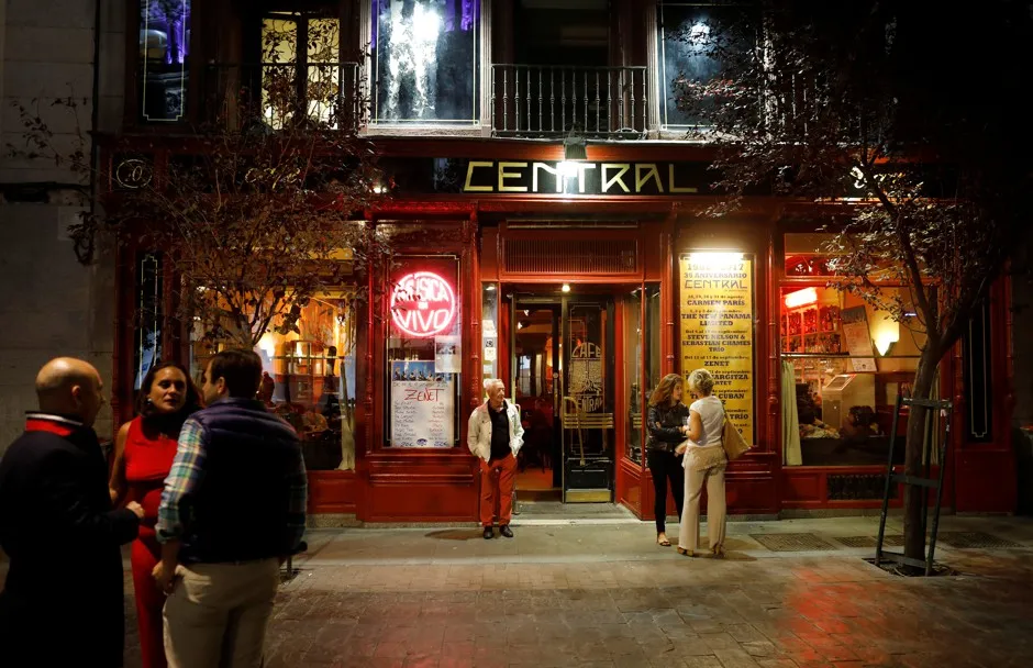A bar and music venue in the Letras neighbourhood of central Madrid, an area increasingly dominated by the tourist industry
