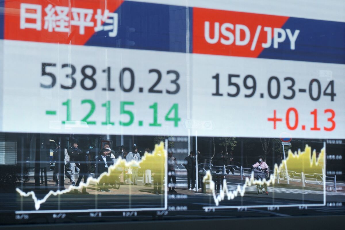 
                            Foreigners Sell Most Net Japan Stocks, Futures Since November