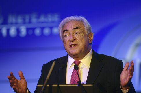 IMF Former Managing Director Dominique Strauss-Kahn