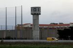 The watch tower overlooks the prison in Perpignan,&nbsp;on March 17.&nbsp;