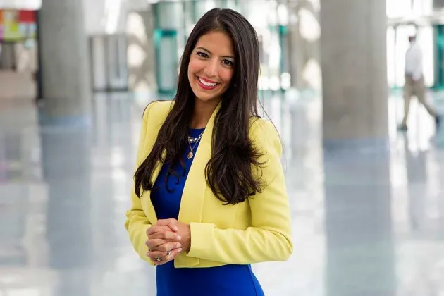 Vani Hari in Los Angeles on Sept. 12