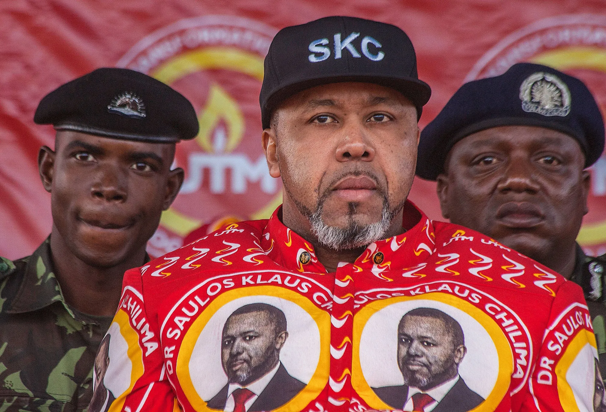 Saulos Chilima during the official launch of the United Transformation Movement in Lilongwe on July 21.