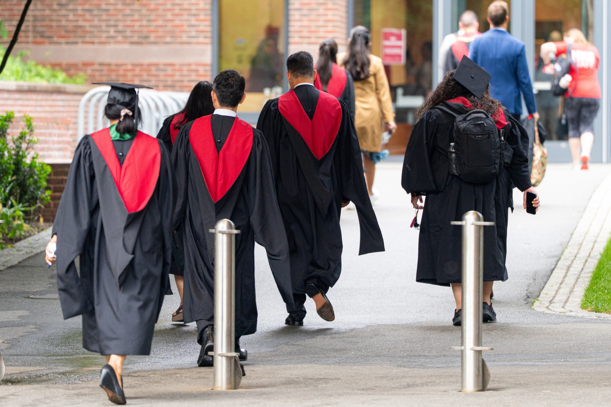 Harvard University students