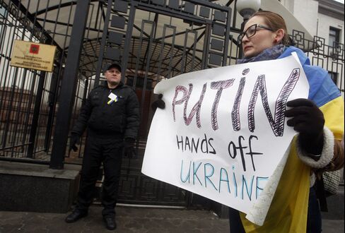 Protester in Kiev