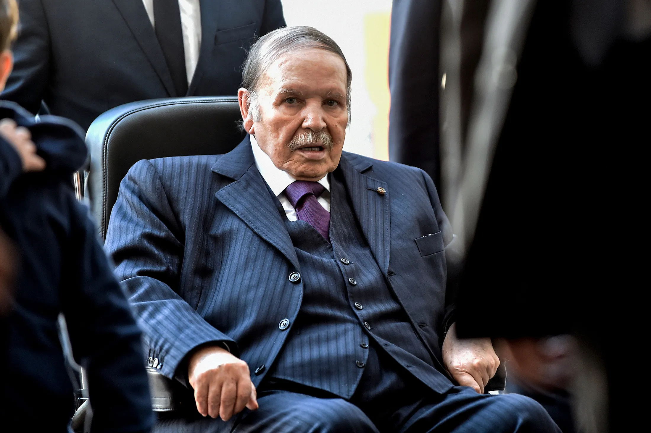 Abdelaziz Bouteflika in 2017.