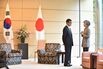 Japan's Prime Minister Shinzo Abe and South Korean President Moon Jae-in Hold Japan-South Korea Summit