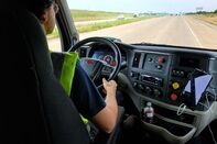 relates to Robot Trucks on Texas Highways Herald Era of Driverless Big Rigs