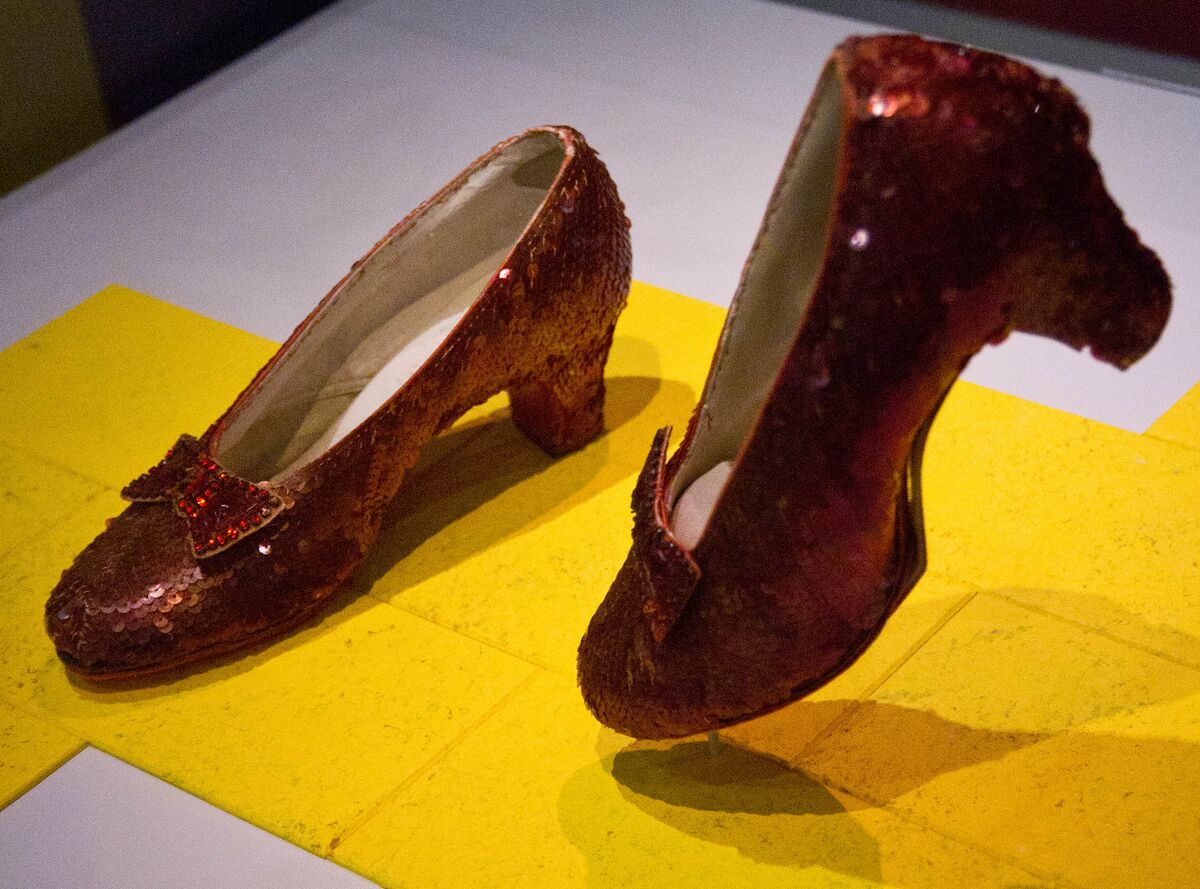 Sting Operation Recovered Dorothy's Stolen Ruby Slippers - Bloomberg