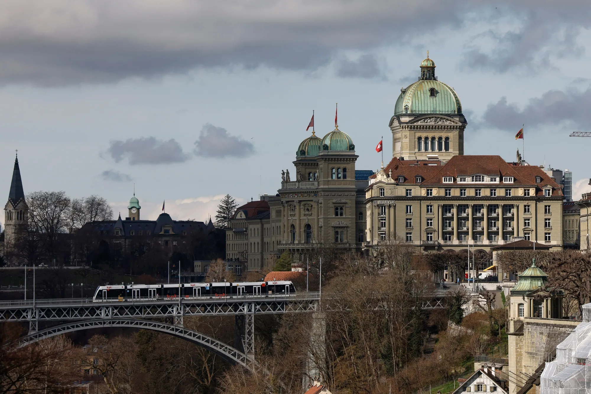 The Federal Palace in Bern, Switzerland.