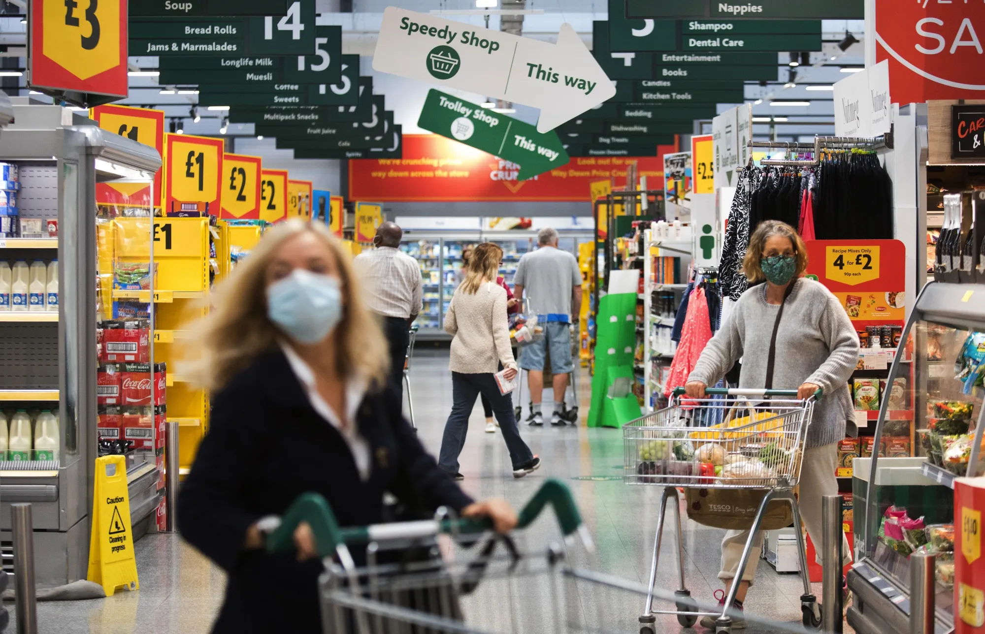 Inside A WM Morrisons Supermarket