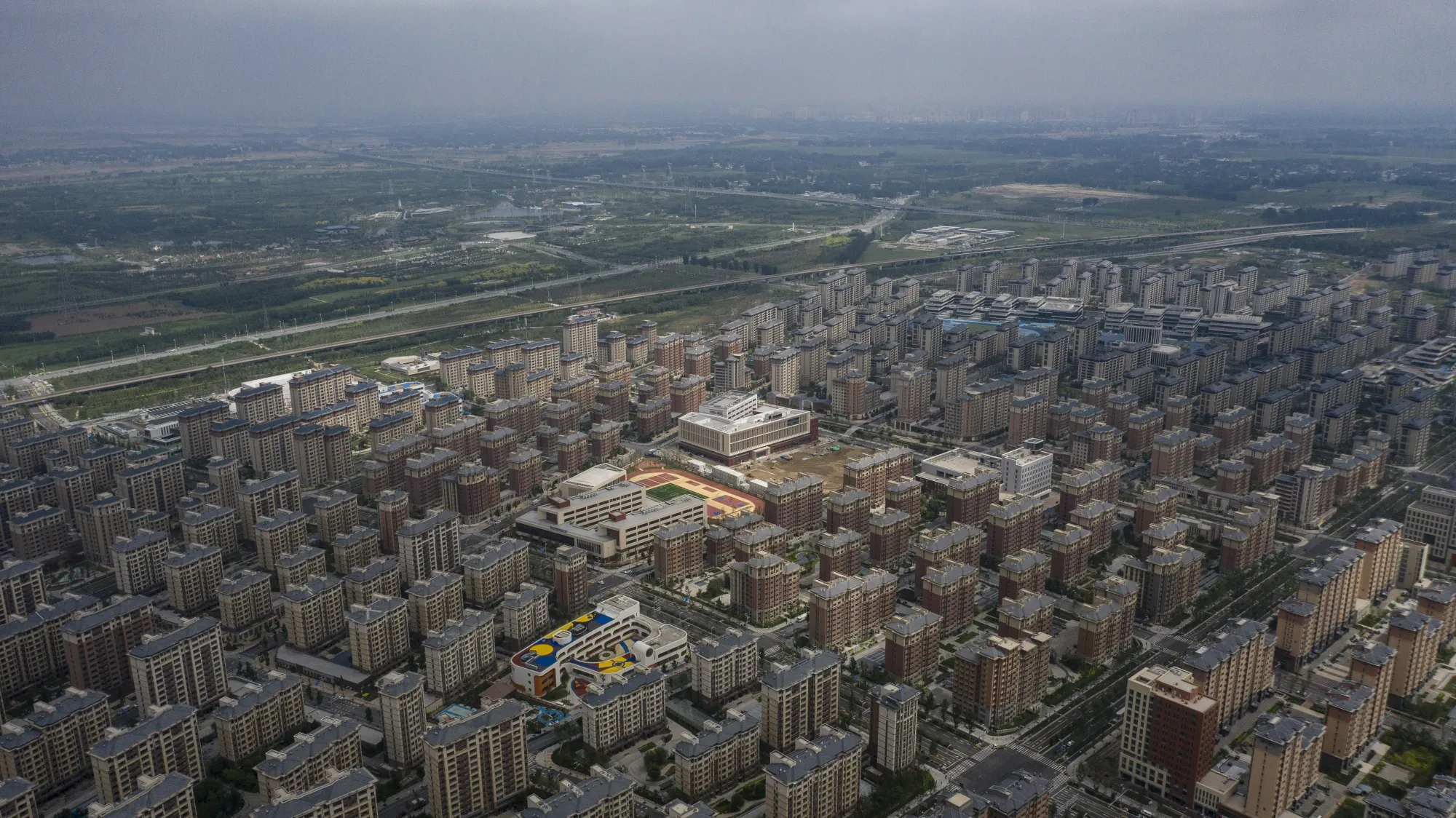 New residential housing in Xiongan, China.