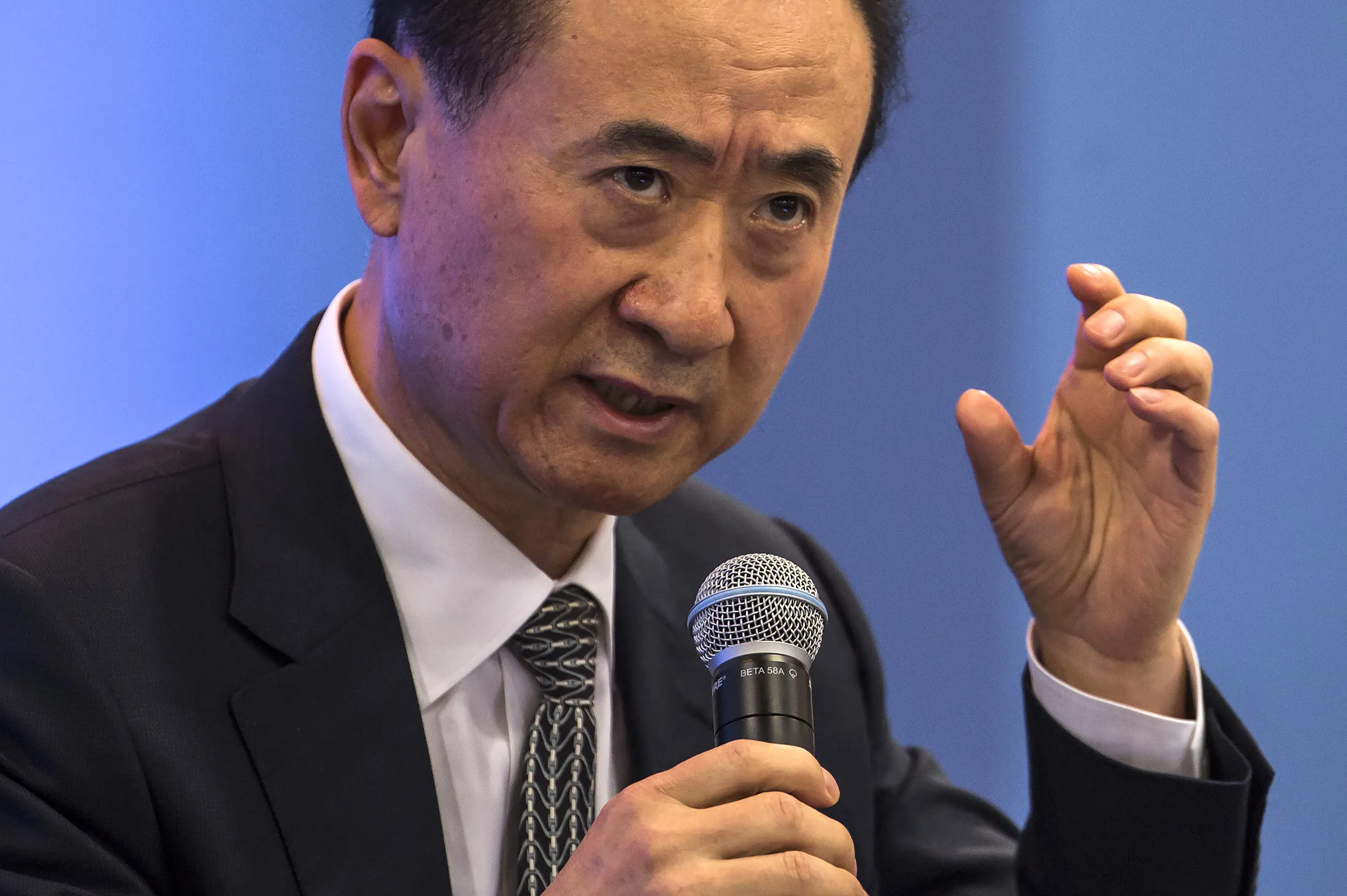 Wang Jianlin.
