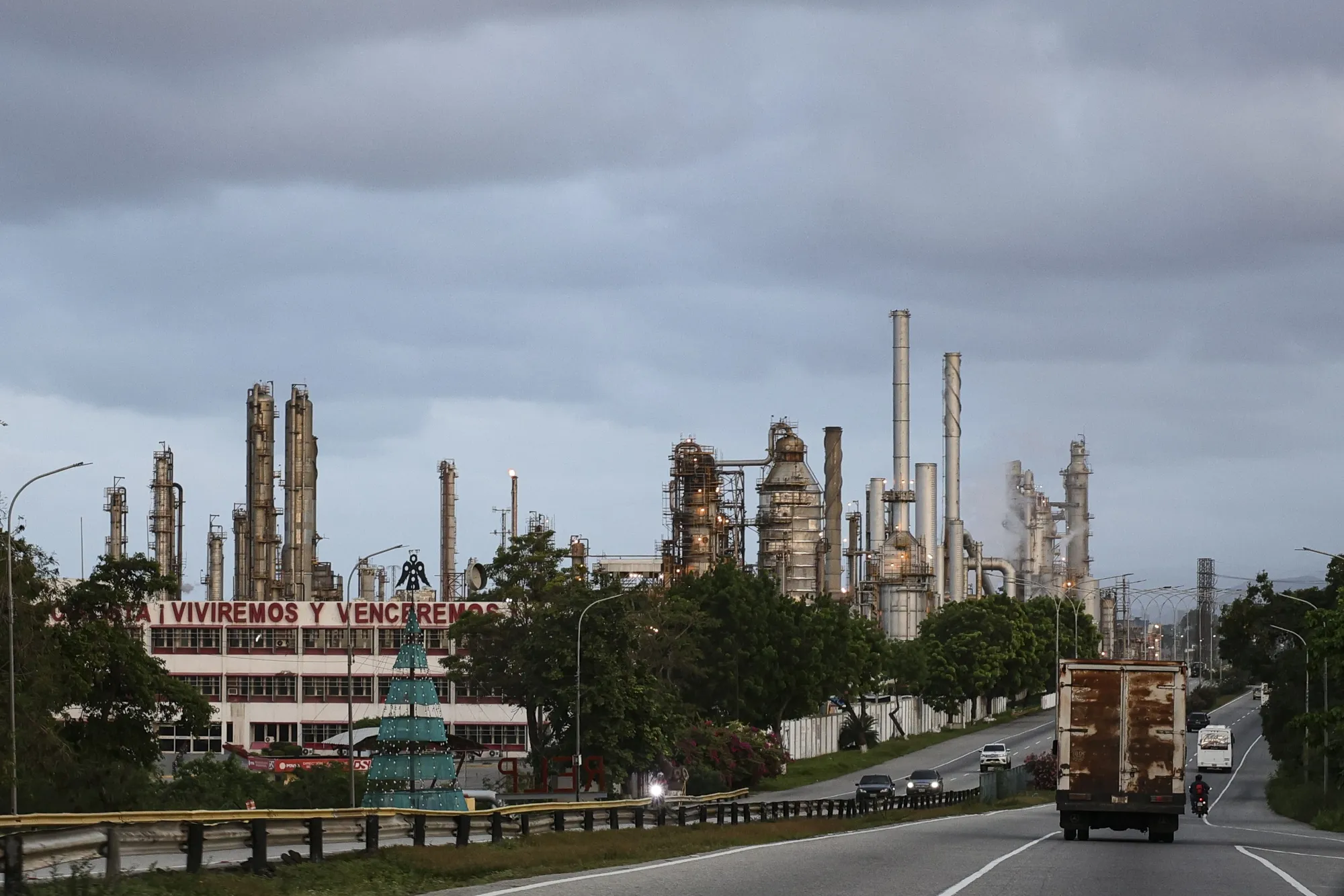 The El Palito refinery in Puerto Cabello, Venezuela.