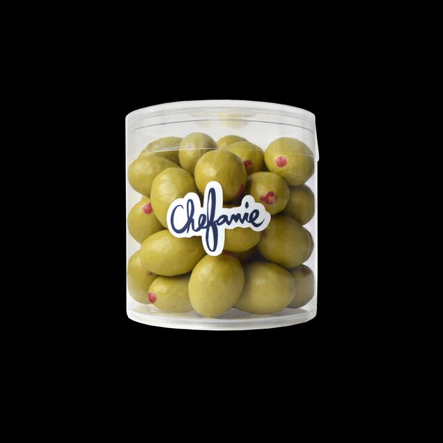 Chefanie Chocolate “Martini Olive” Almonds