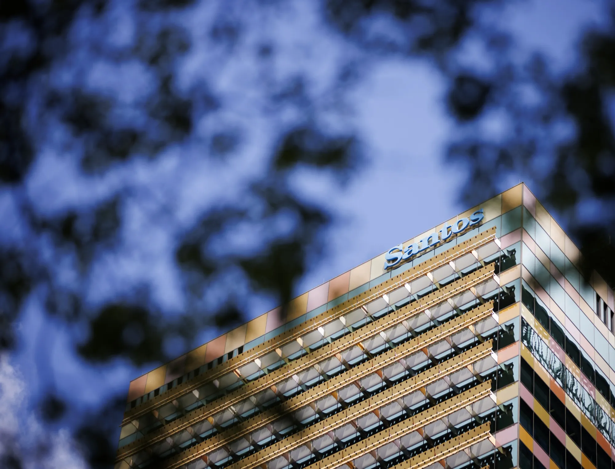 The Santos Ltd. company's office, in Brisbane, Australia.