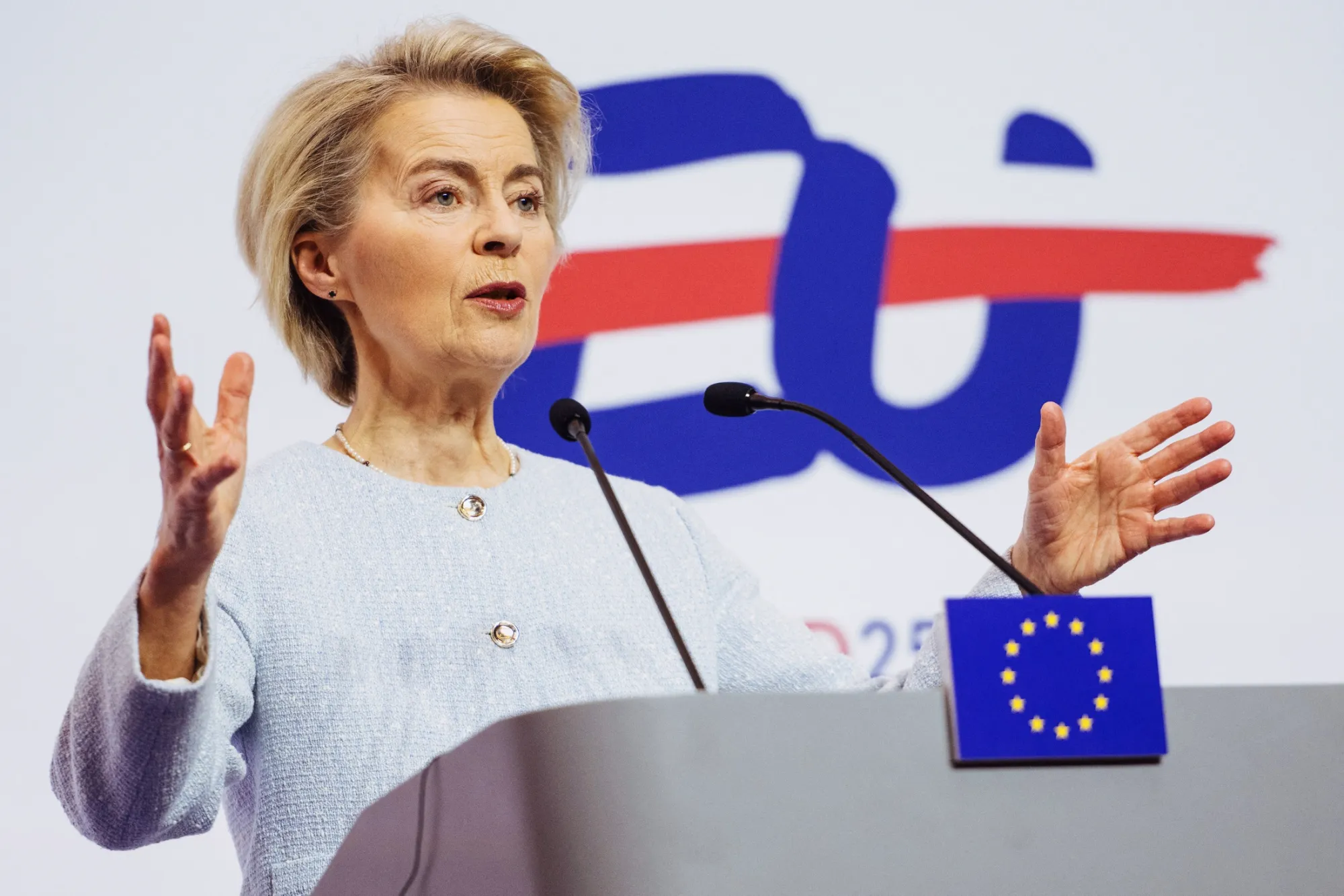 European Commission President Ursula von der Leyen.
