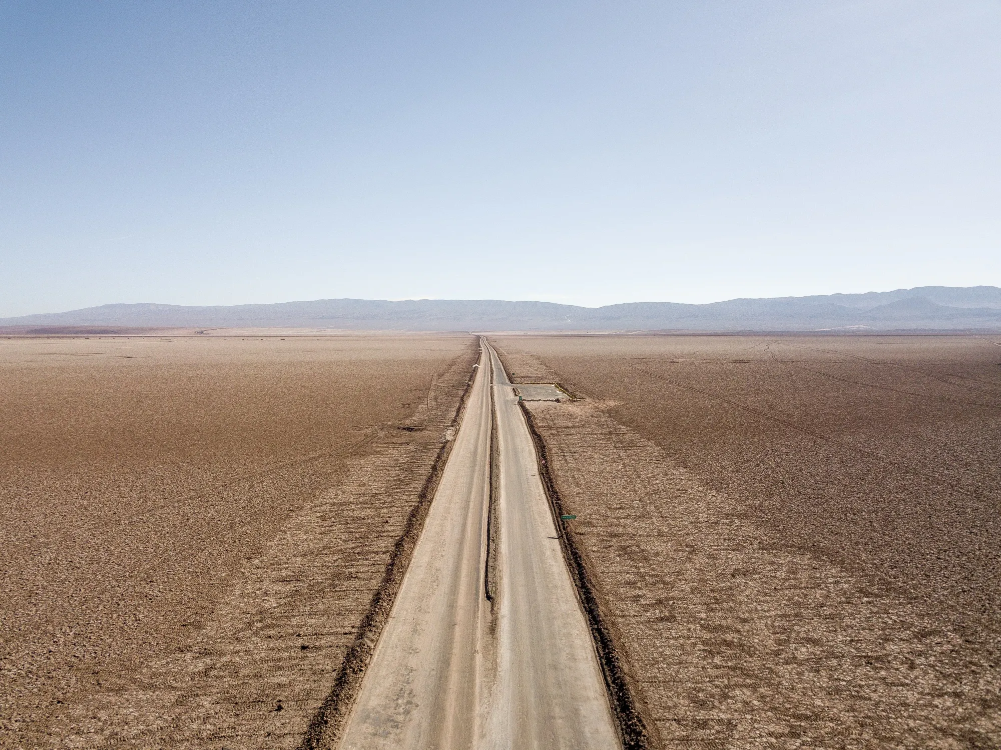 The Atacama salt flat in the Atacama Desert, Chile.
