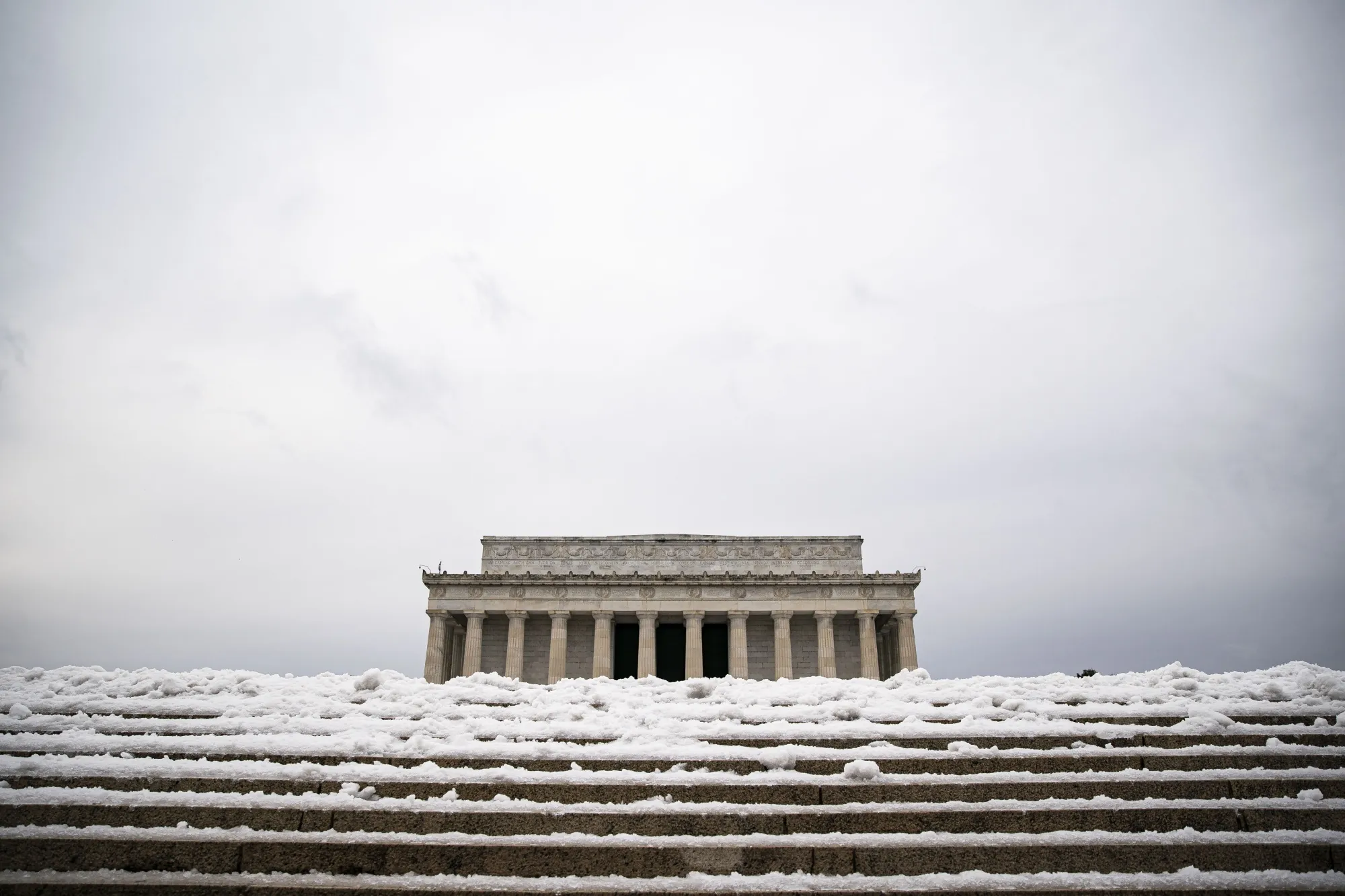 Winter Storm Warning Lifted After Snow And Ice Covered Washington Region 