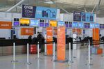 EasyJet Plc Aircraft As Company Weighs Closing Stansted Base