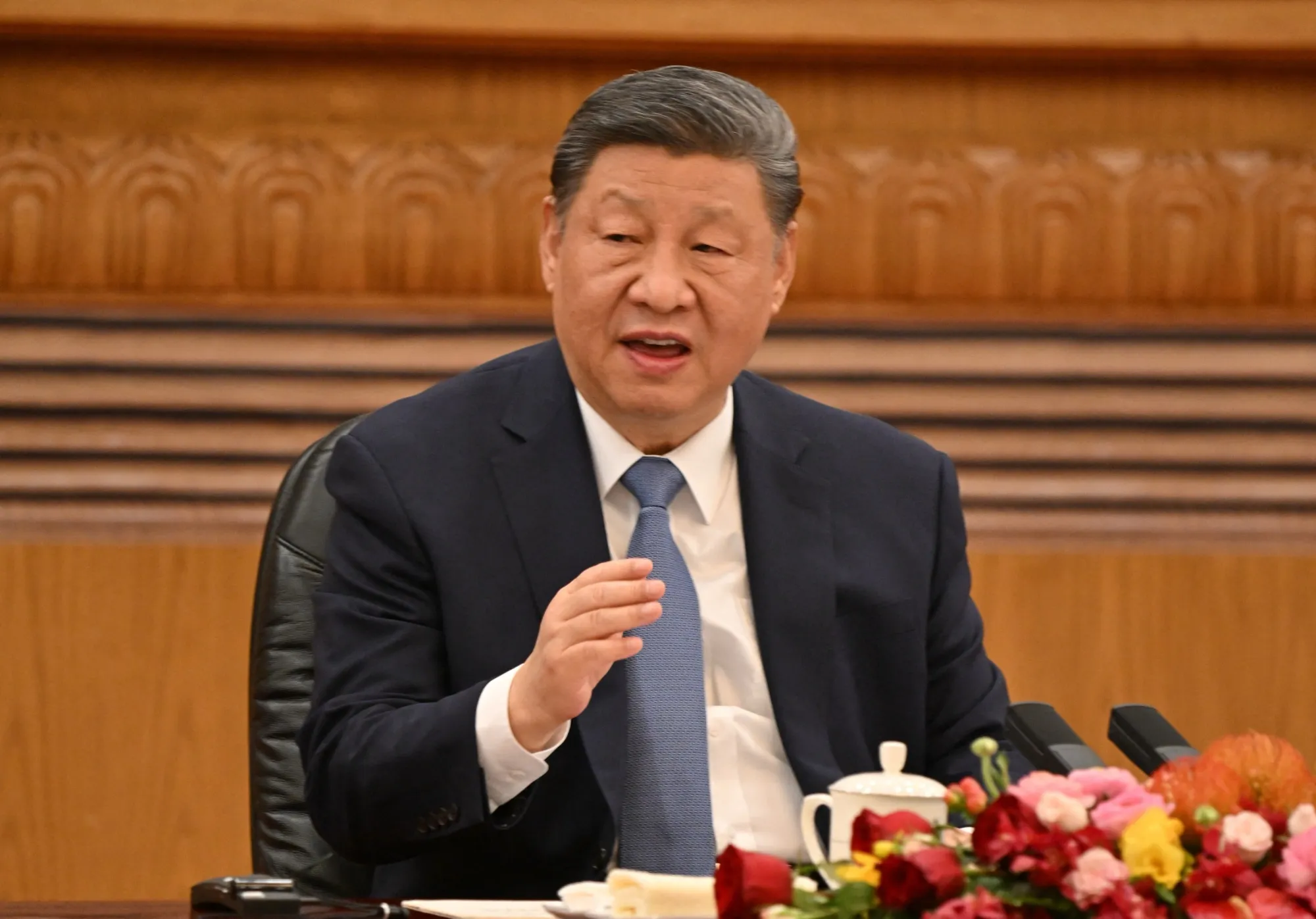 Xi Jinping in Beijing on March 28.
