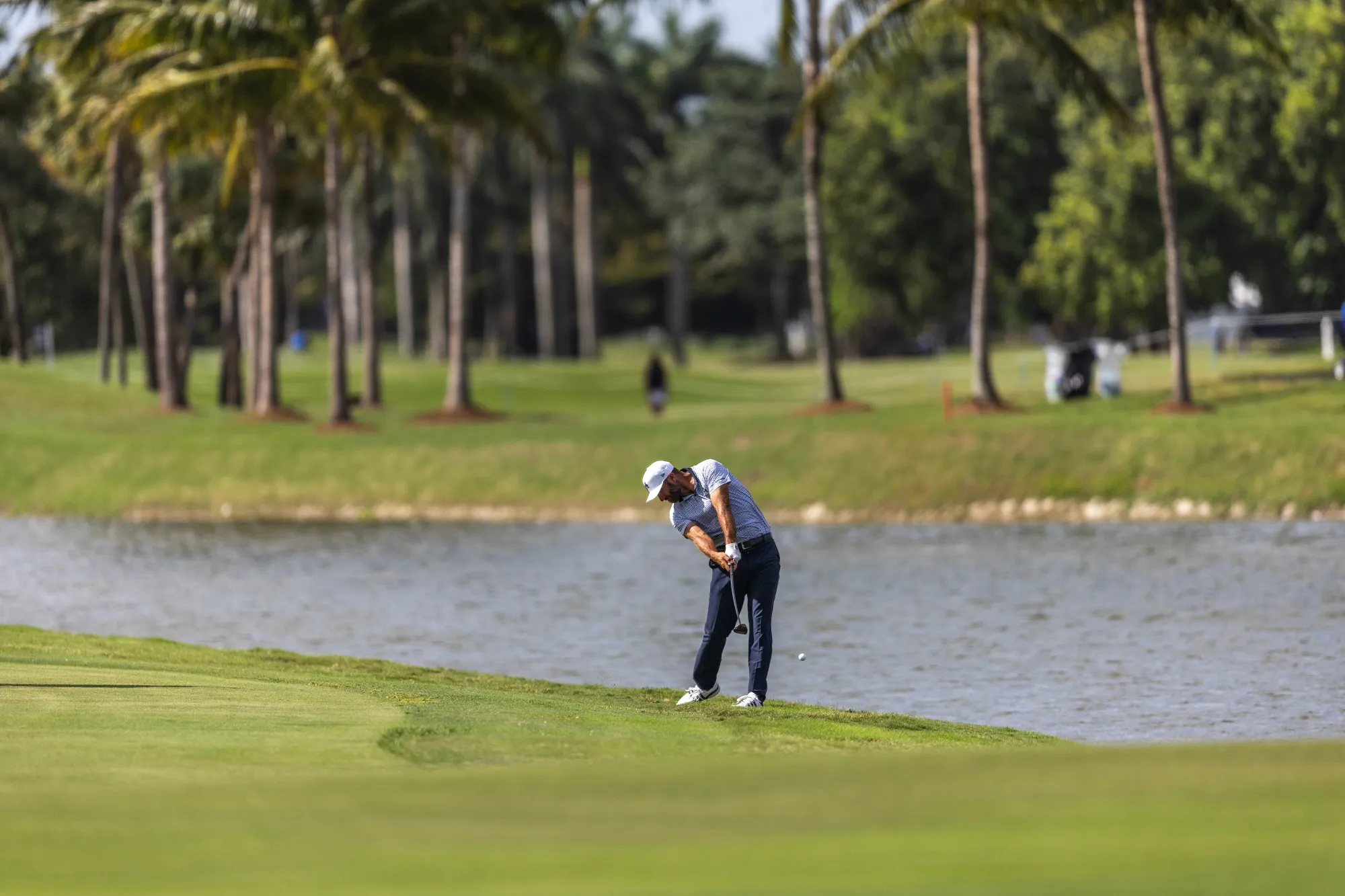 The Trump National Doral golf course during the LIV Golf tournament in April.