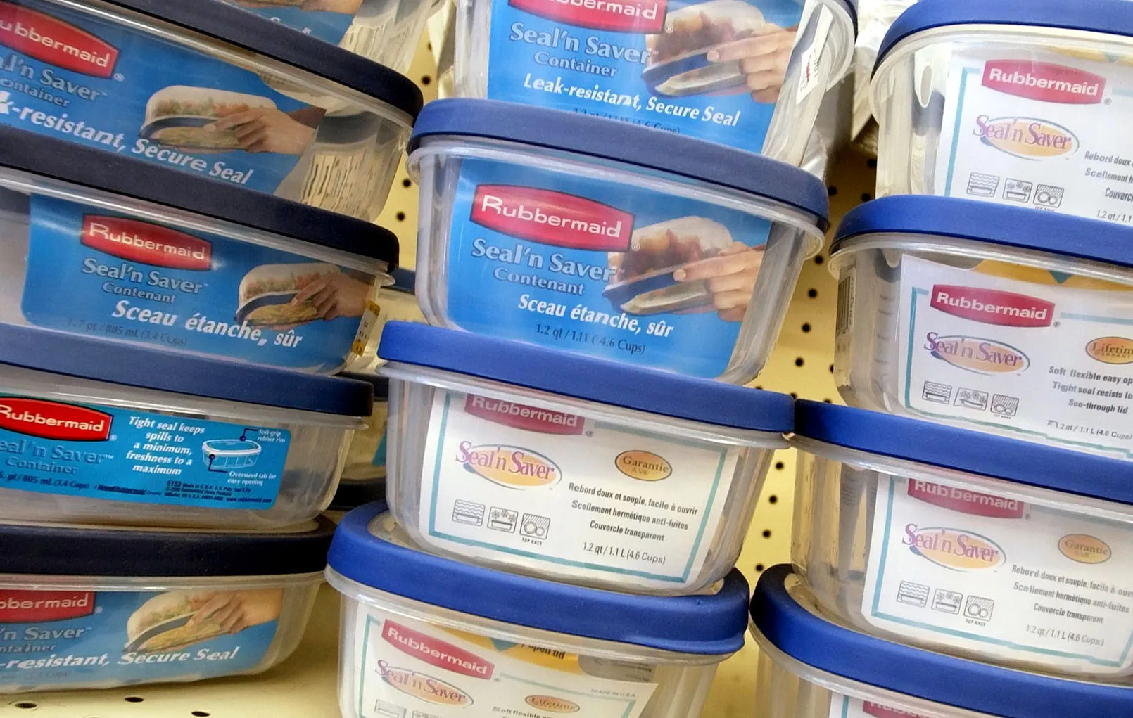 Newell Rubbermaid, maker of storage containers and Calphalon cookware, said third-quarter profit fell 8.7 percent and earnings this quarter may be less than forecast.
