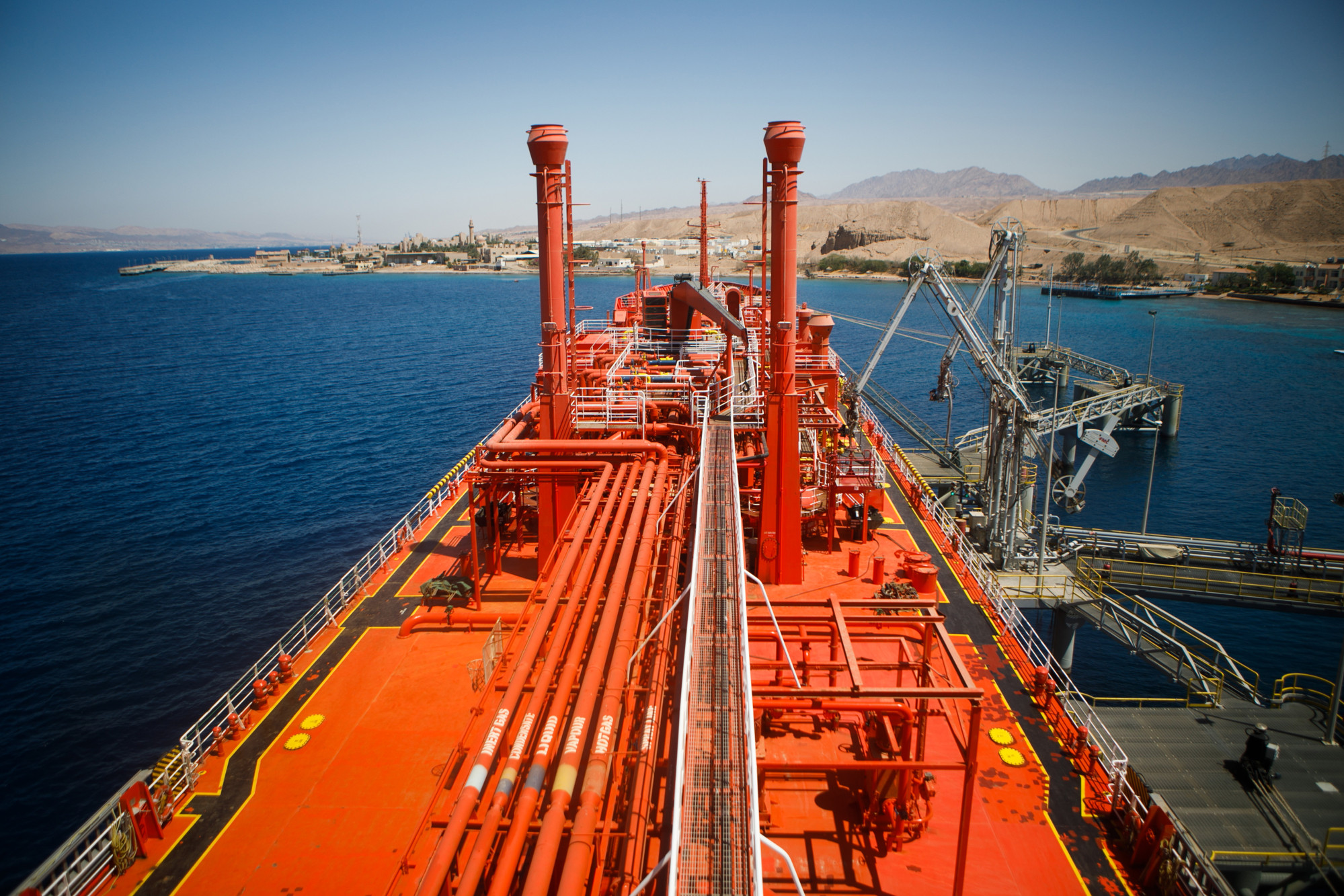 LNG And LPG Operations At Aqaba Port