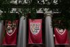 The Harvard University campus in Cambridge, Massachusetts, US. 