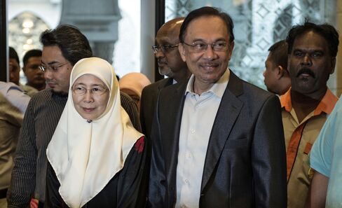 Malaysia's Opposition Leader Anwar Ibrahim