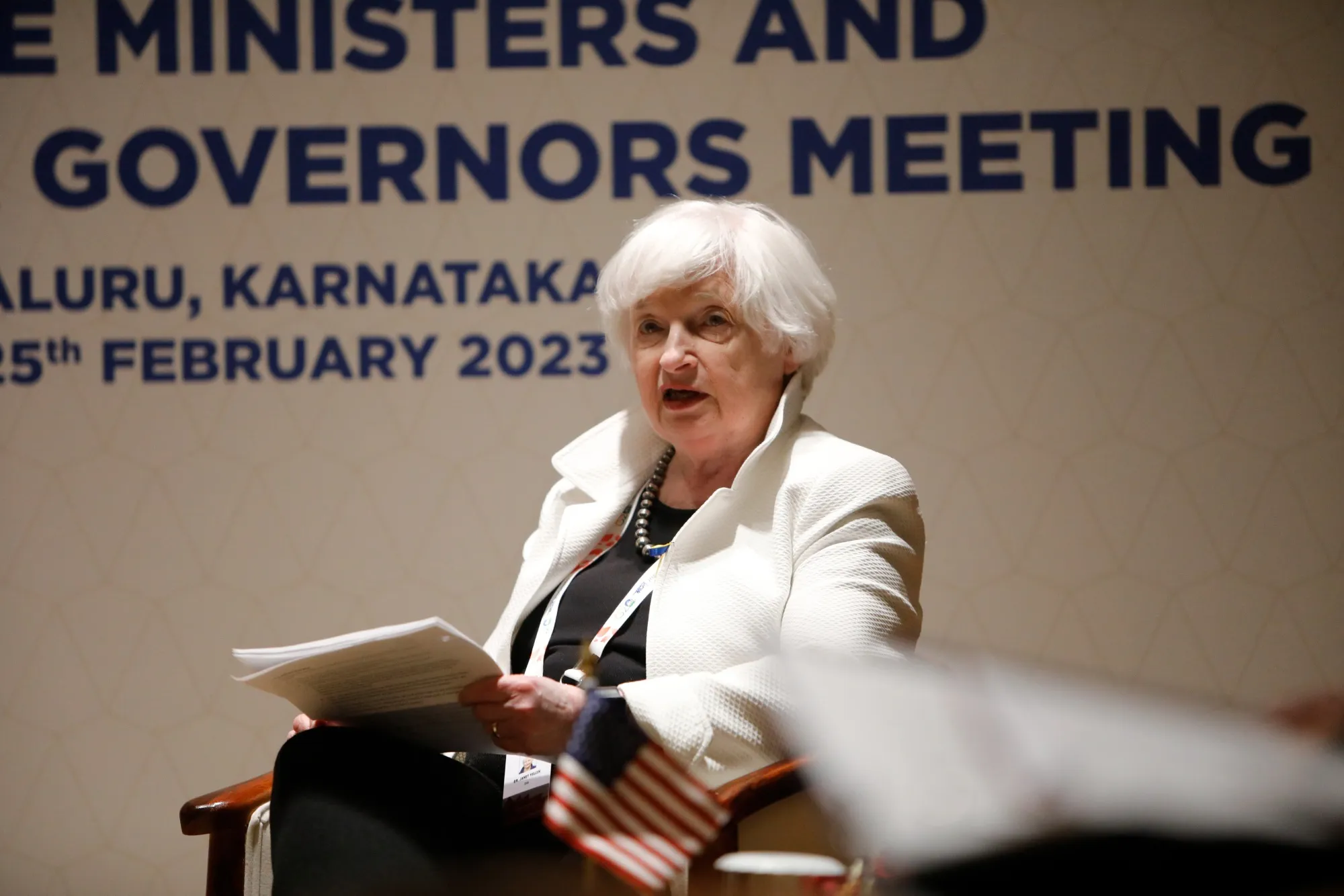 Janet Yellen on Feb. 24.