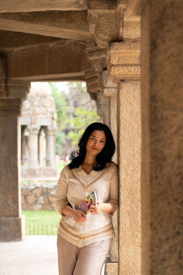 Manjari Sharma, author of the Keily series, in New Delhi