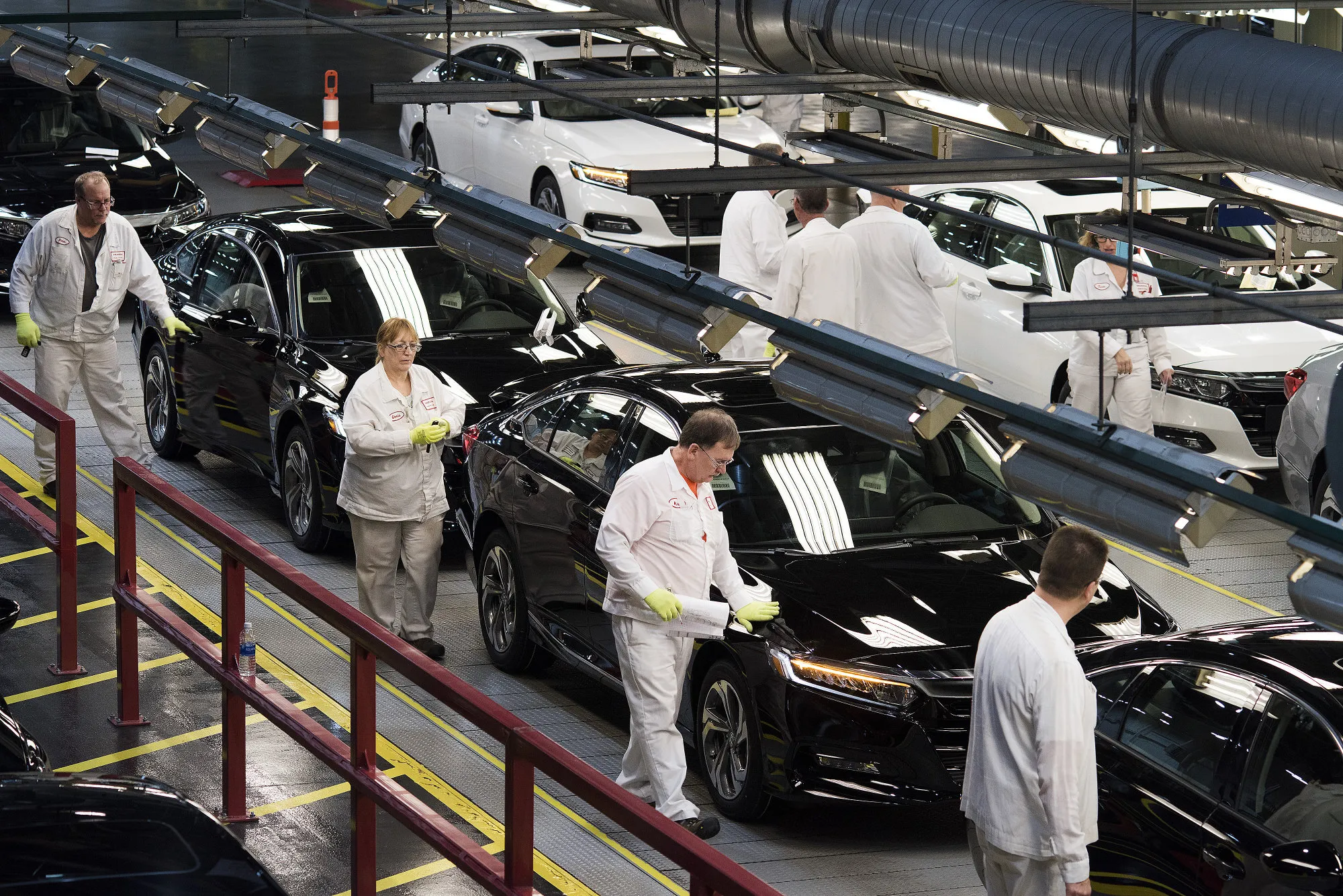 Inside A Honda Motor Co. Facility As Company Rejects Robots