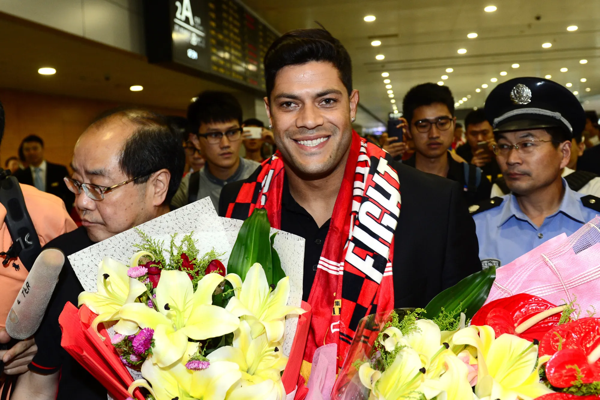 Hulk arrives in Shanghai on June 29. Photographer: VCG via Getty Images
