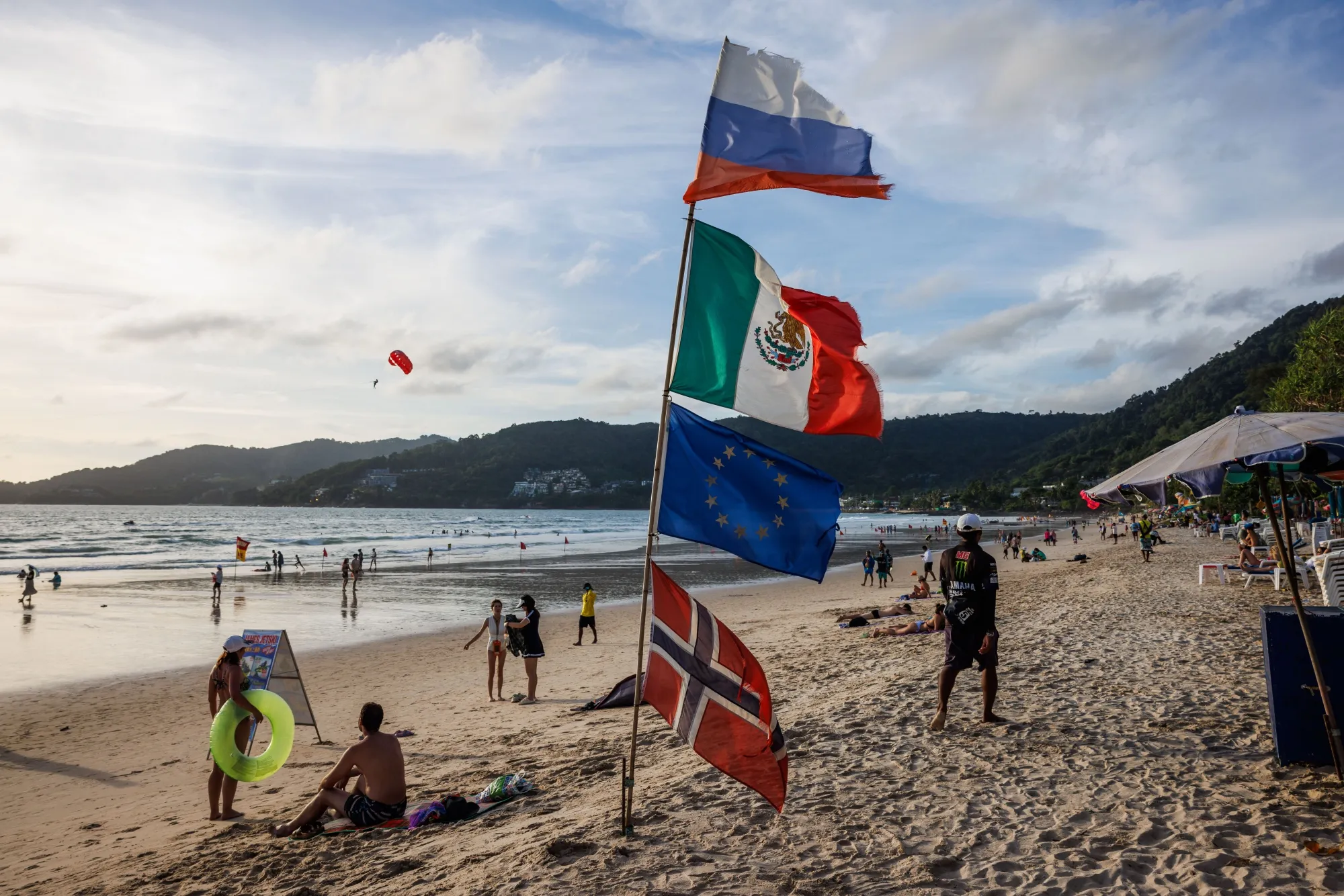 Patong Beach in Phuket, Thailand.&nbsp;